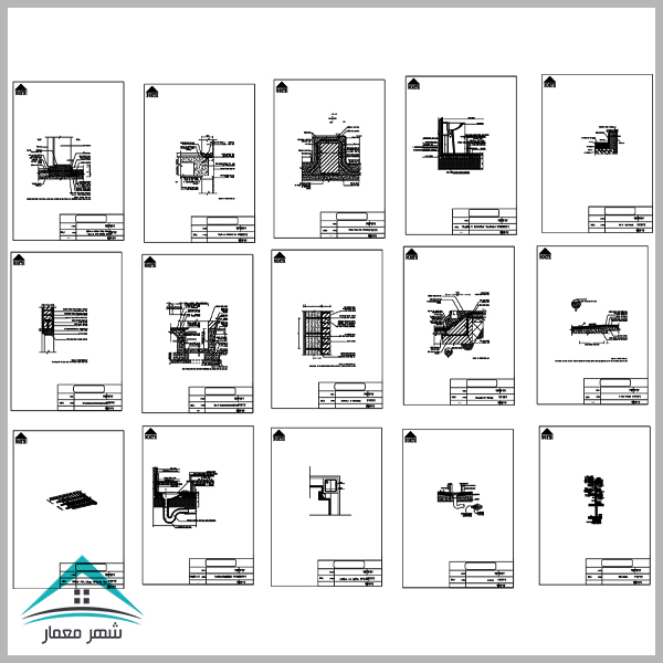 دانلود پروژه کامل طراحی فنی ساختمان (مسکونی 3 طبقه)
