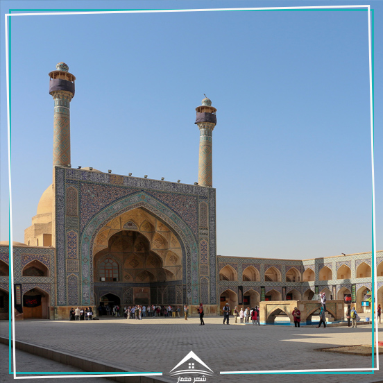 تاریخچه مسجد جامع اصفهان چهارمین مسجد شبستان دار چهار ایوان