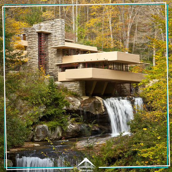 خانه‌ی آبشار رایت در پنسیلوانیا