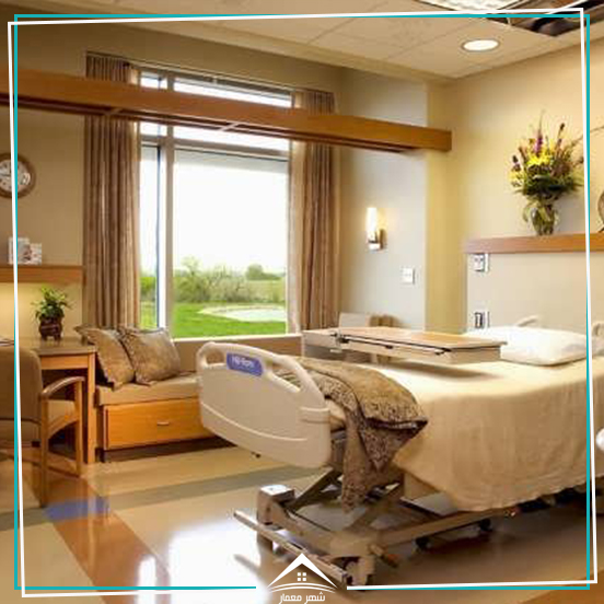 7. نورگیر بودن اتاق بیماران امری مهم در طراحی داخلی
