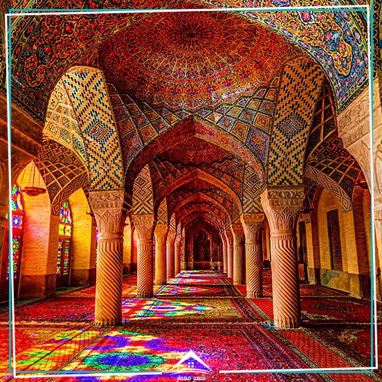 معماری مسجد نصیرالملک شیراز