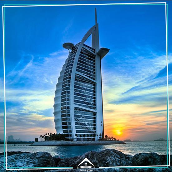 برج العرب برجی به شکل بادبان در دبی 