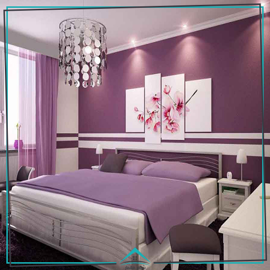 استفاده از رنگ در طراحی داخلی اتاق‌خواب