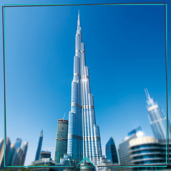برج خلیفه یکی از زیباترین ساختمان‌های جهان