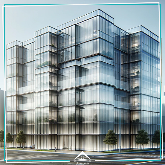استفاده از شیشه در نمای ساختمان‌ها ۱۰ متریال در طراحی نما