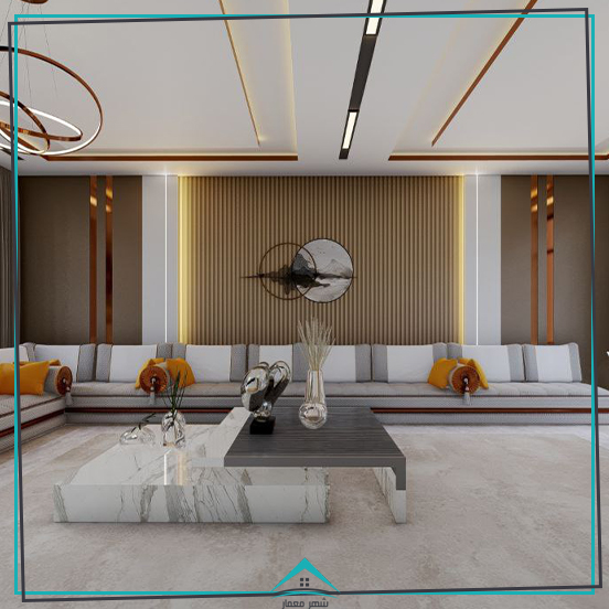 The harmony of light and matter, interpretation of the modernity of interior design in Bahrain